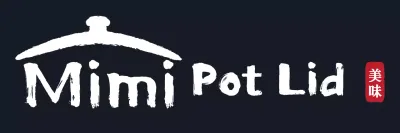 Simple black and red traditional crockpot symbol logo style for employees and customers of a charcuterie restaurant.