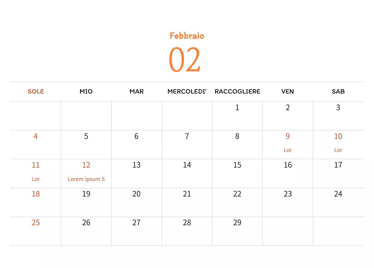 Illustrazioni di francobolli con un concetto caldo