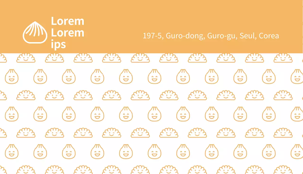 Illustrazione modello giallo cibo carino gnocchi