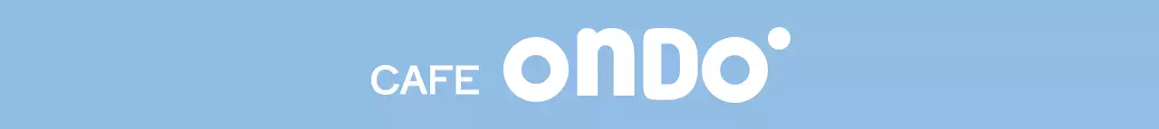 Untuk mempromosikan kafe dengan logo Inggris berbentuk bulat dalam warna pastel