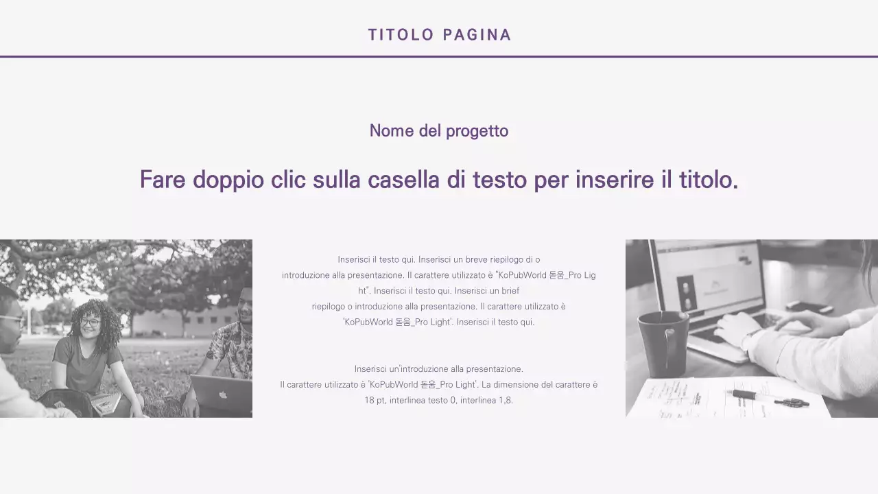 Presentazioni più pulite