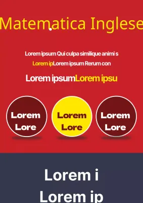 Matematica Inglese Lingua Scuola