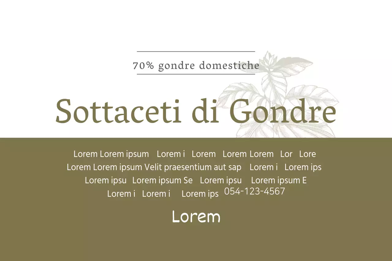 Sottaceti di Gondre