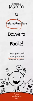 Nota bianca e nera concetto di promozione della formazione