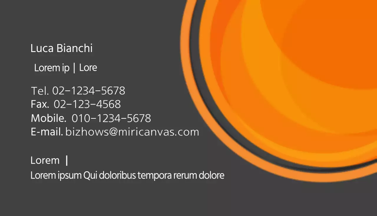 Biglietti da visita grafici