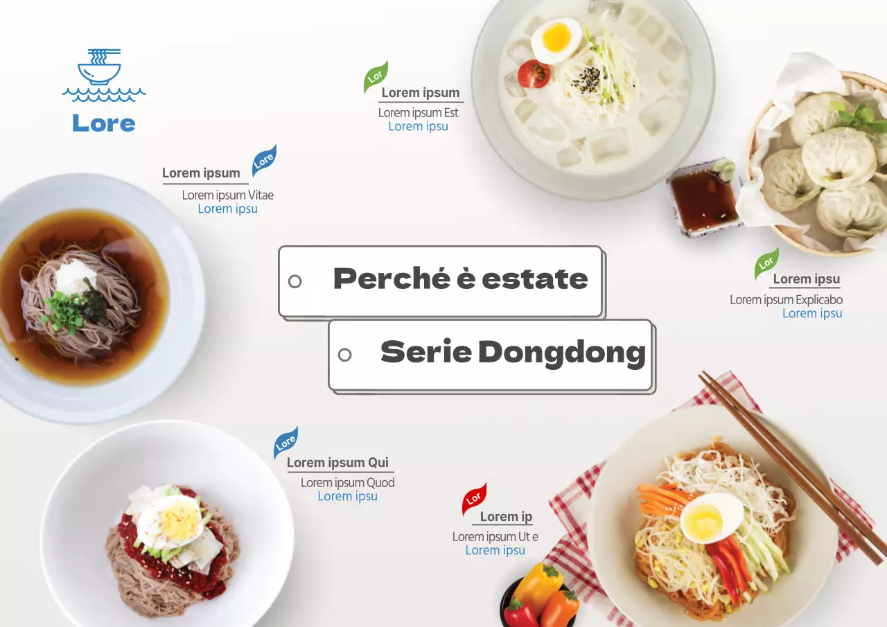 Tagliatelle di fagioli di partenza