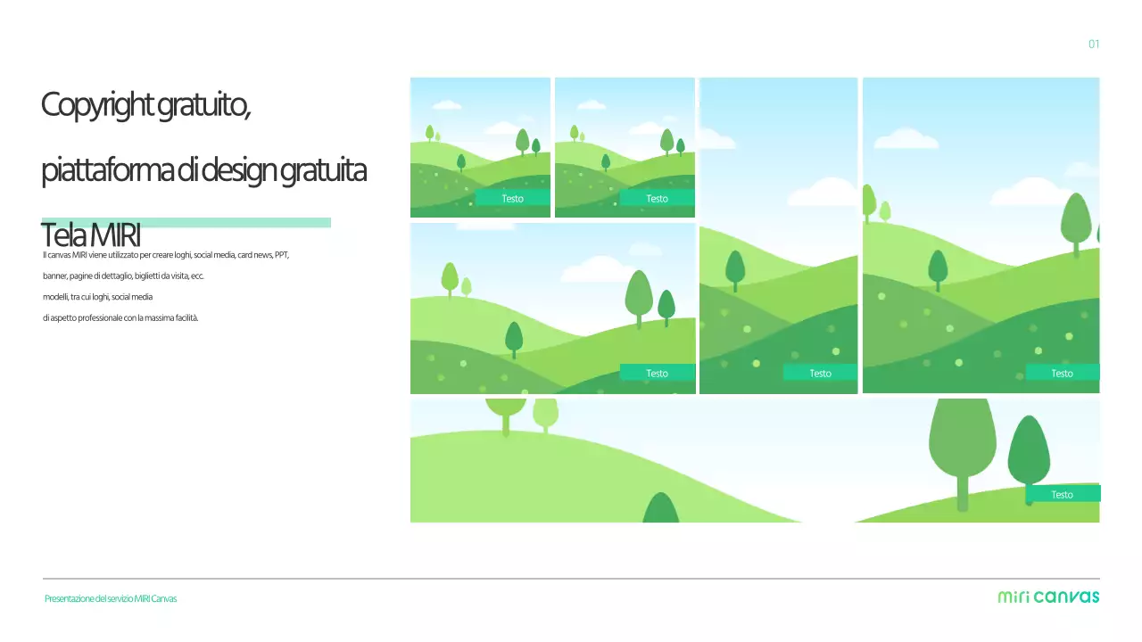 Profilo aziendale semplice