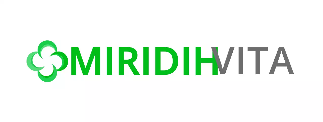 Logo della compagnia di assicurazioni con simbolo verde semplice