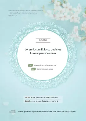 Visione dei fiori di primavera