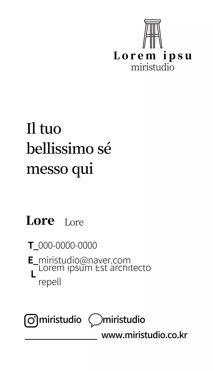 Studio fotografico retrò con illustrazioni marroni