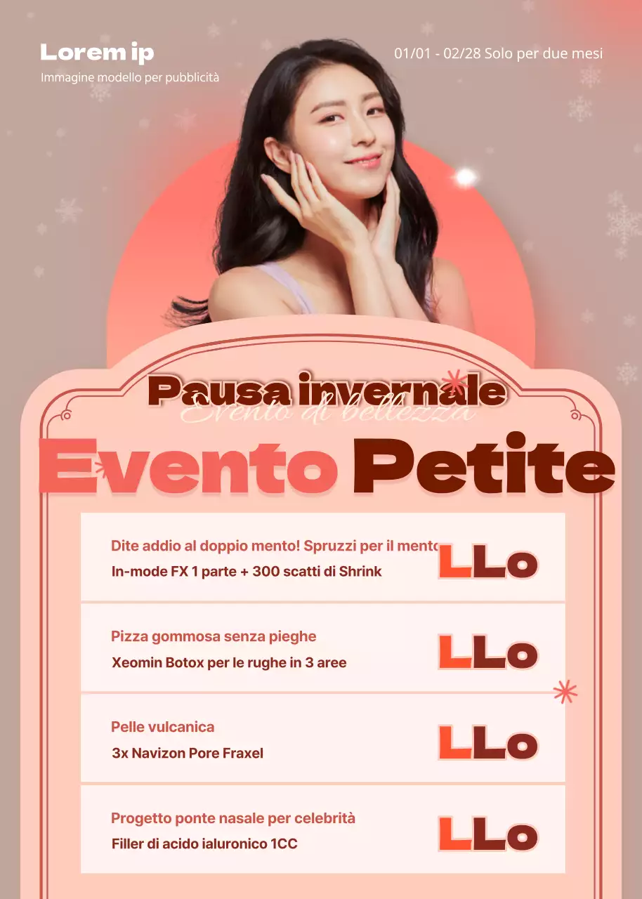 Petit fours per le vacanze invernali in marrone e albicocca