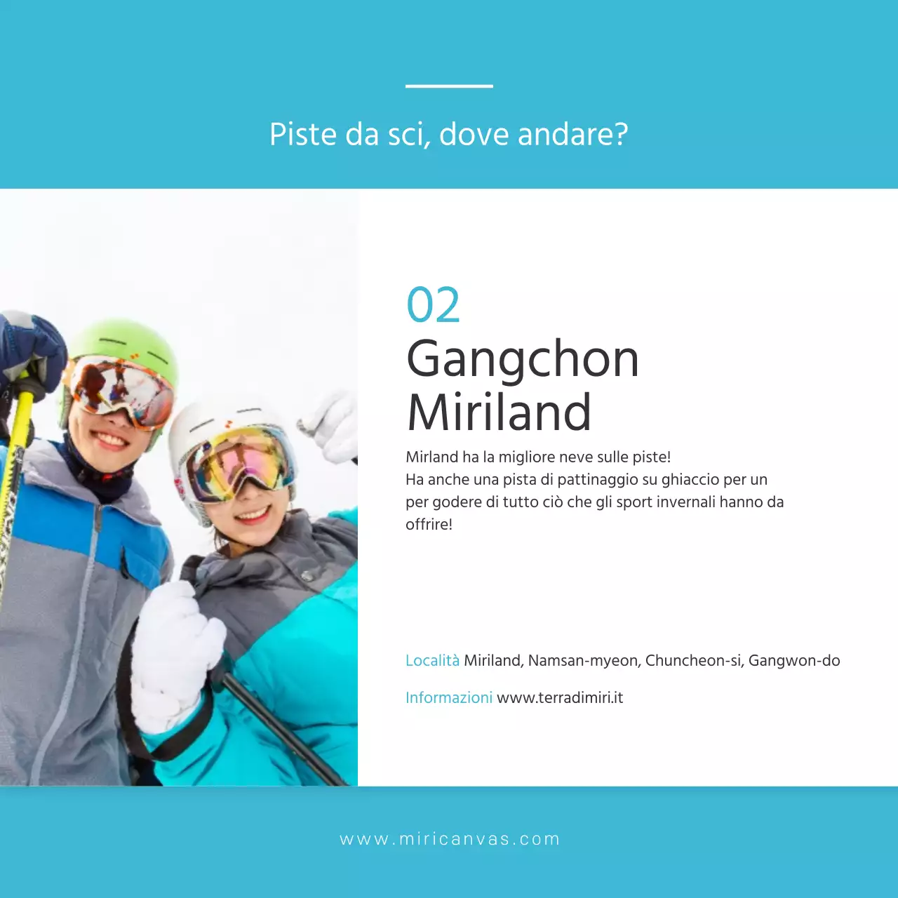 Notizie sulle carte delle stazioni sciistiche