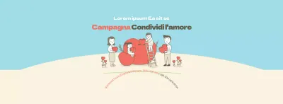 Rosso, blu e beige per il quartiere