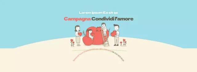 Rosso, blu e beige per il quartiere