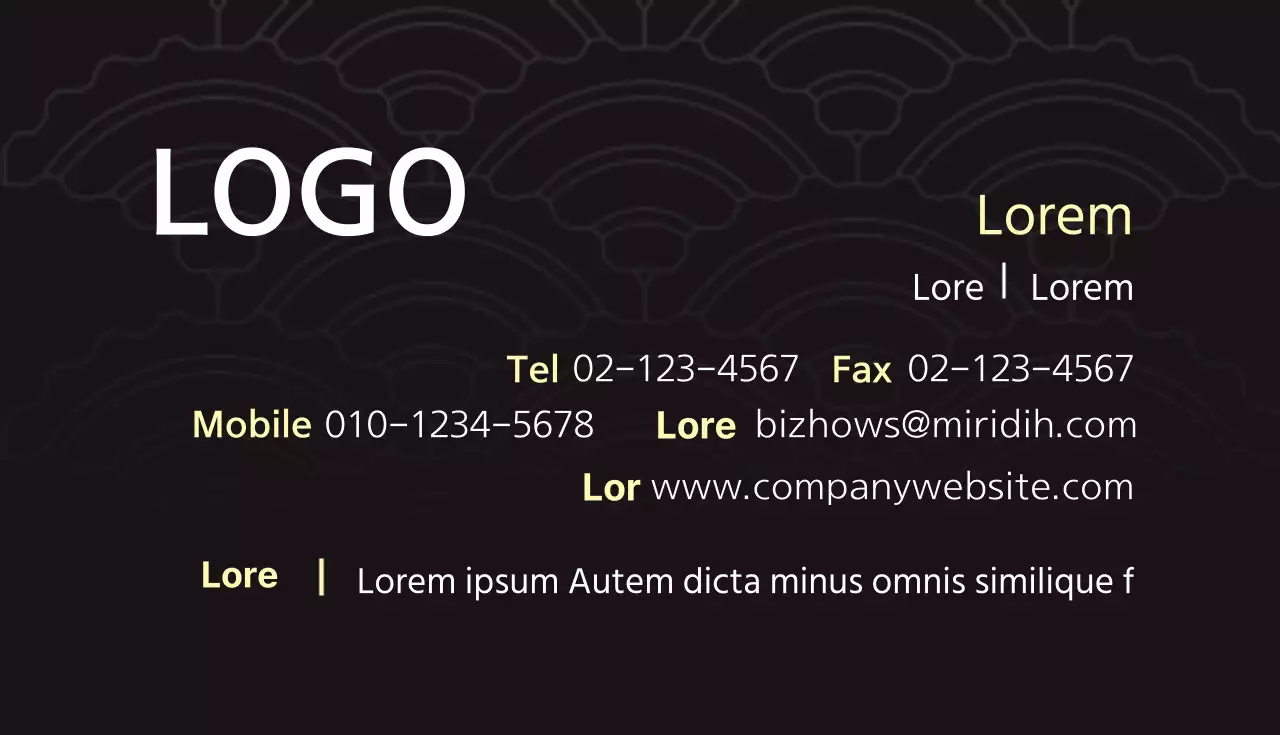 Biglietti da visita aziendali