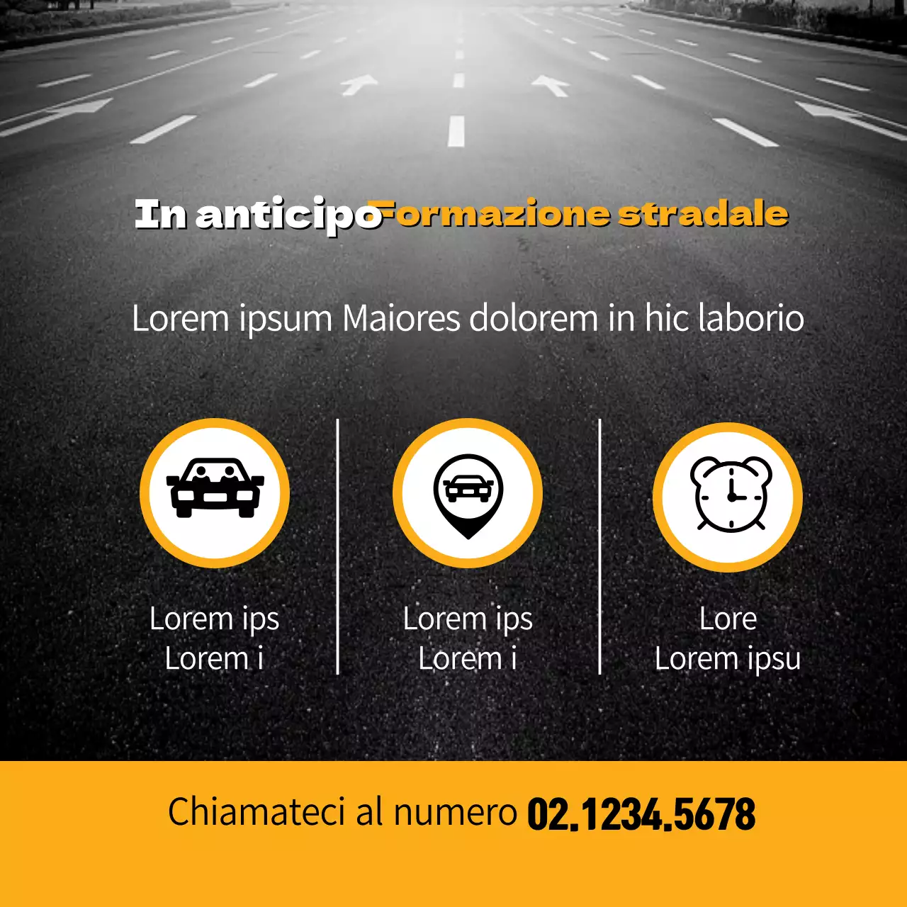 Formazione pre-stradale Formazione sulla responsabilità, dalle nozioni di base per il permesso di guida al parcheggio