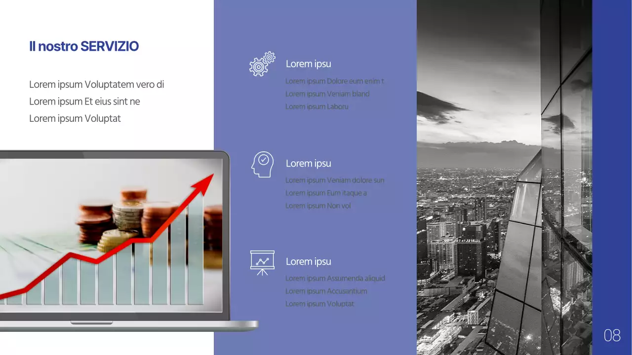 Profilo aziendale semplice