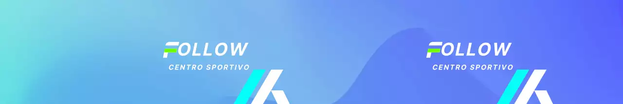 Design forte e accattivante con sfumature azzurre e blu