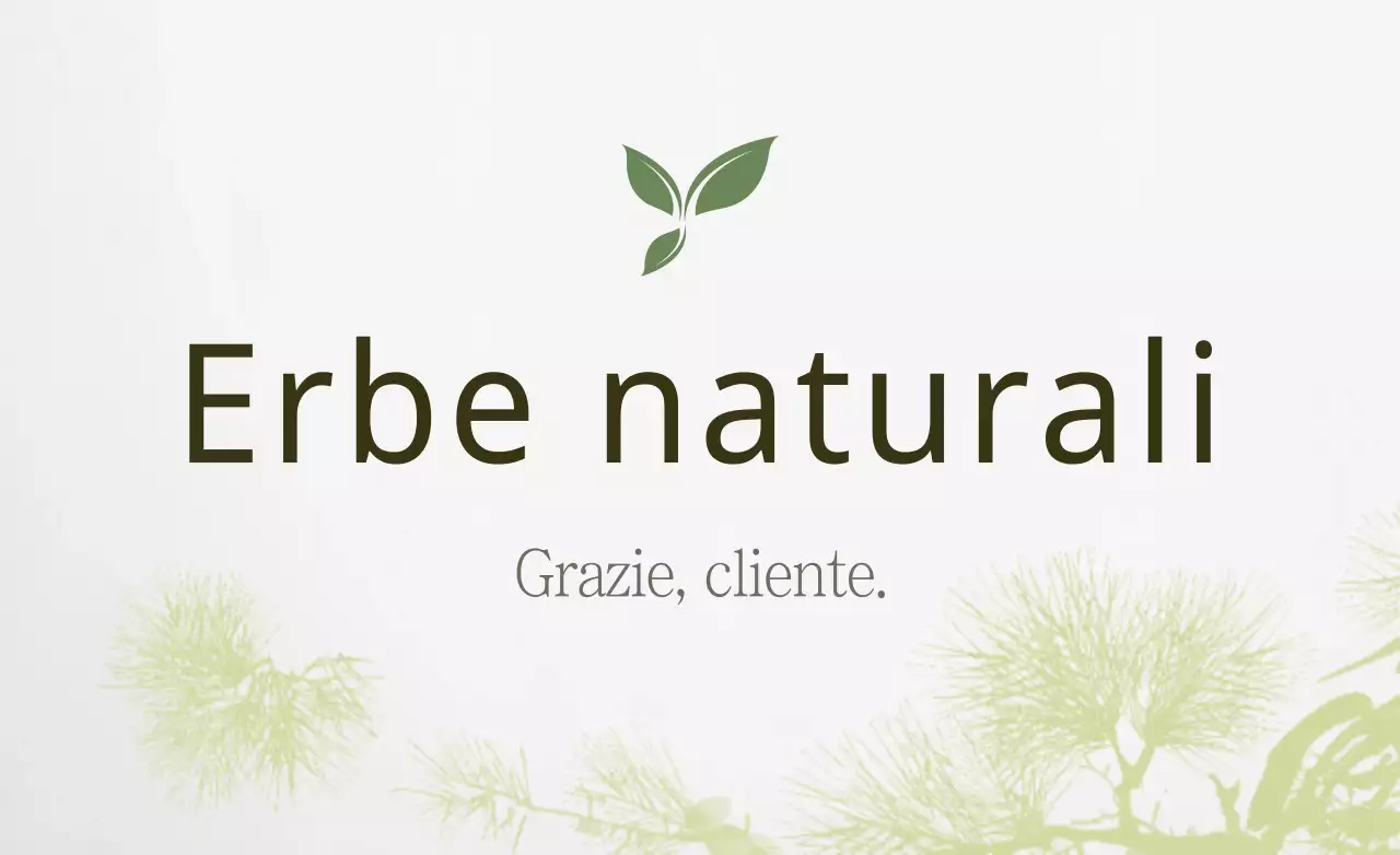 Erbe naturali