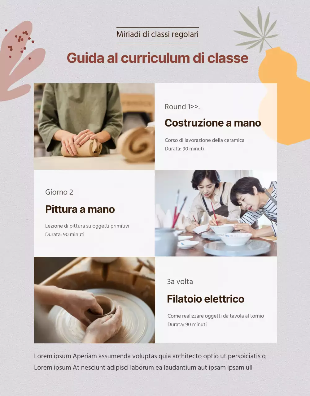 Corsi di ceramica emozionale orientati all'illustrazione per la guarigione nel cuore della città Miri Ceramics Studio Corsi regolari Corsi per adulti Hobby Lezioni private Lezioni di gruppo Lezioni 1:1 Lezioni di ceramica Corsi regolari