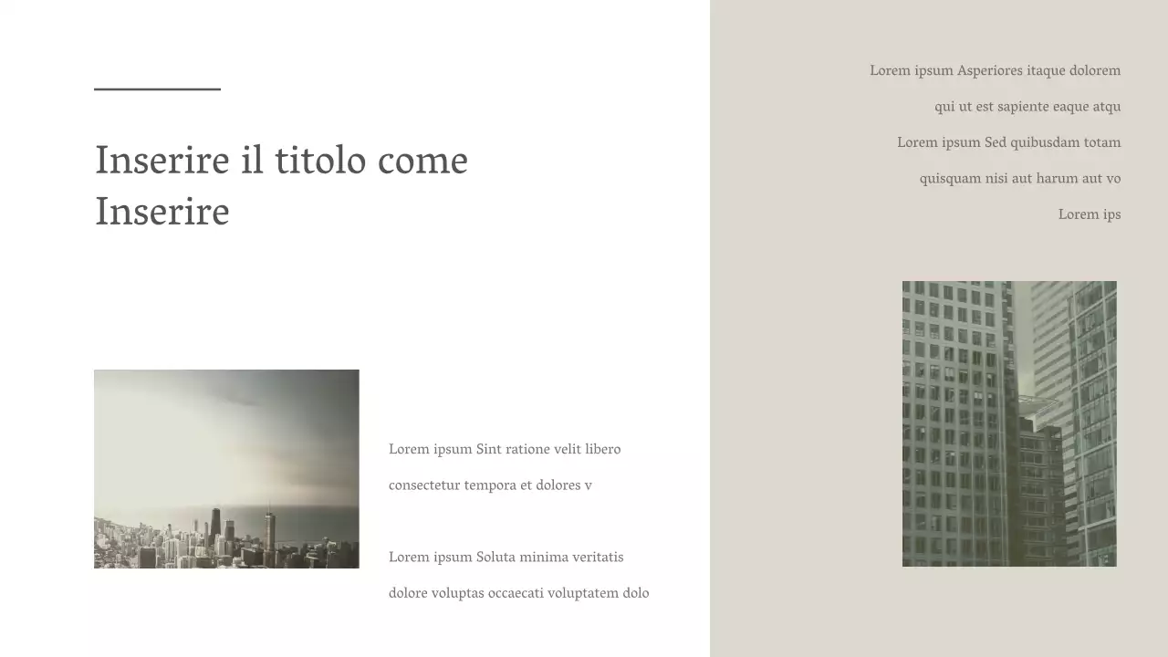 Presentazione del caffè latte