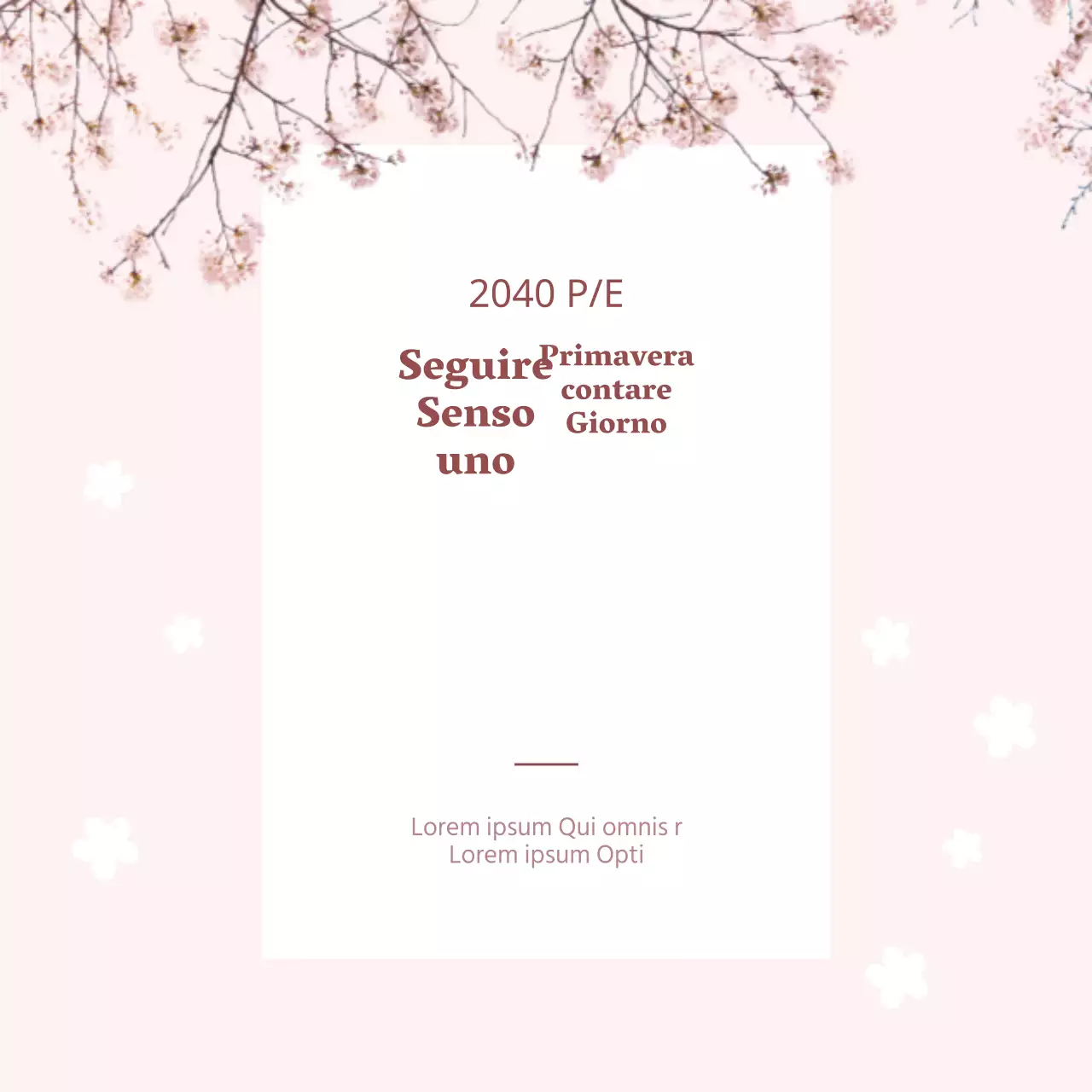 Vendita calda di primavera