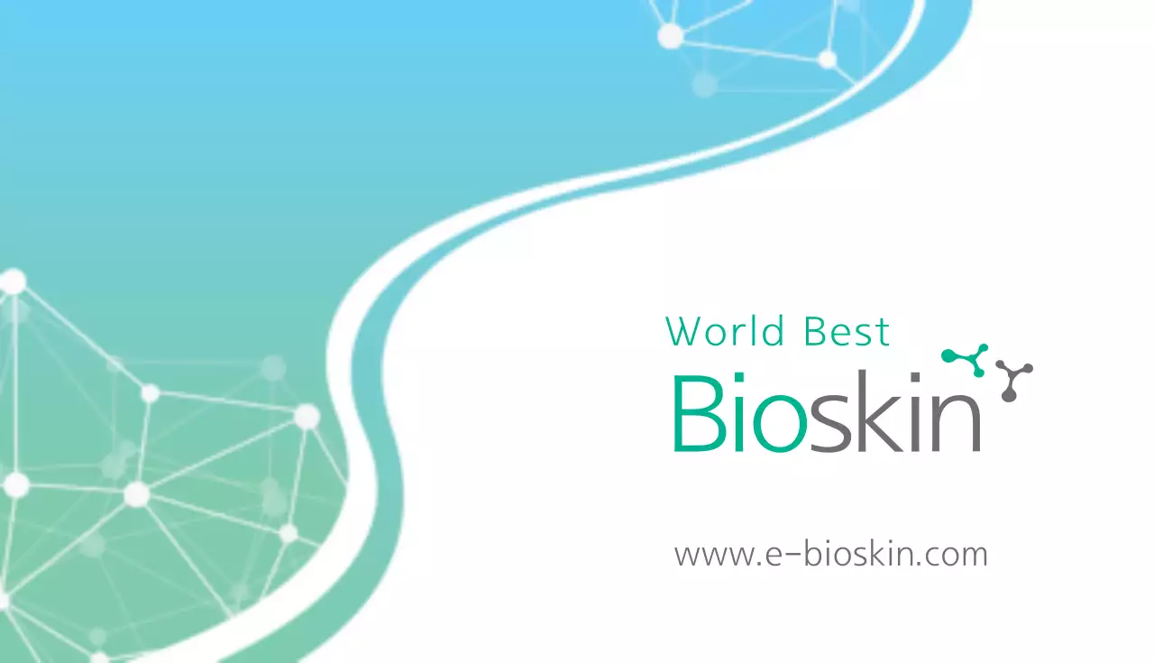 Cartão de visita de propaganda de cuidados com a pele Teal Clean