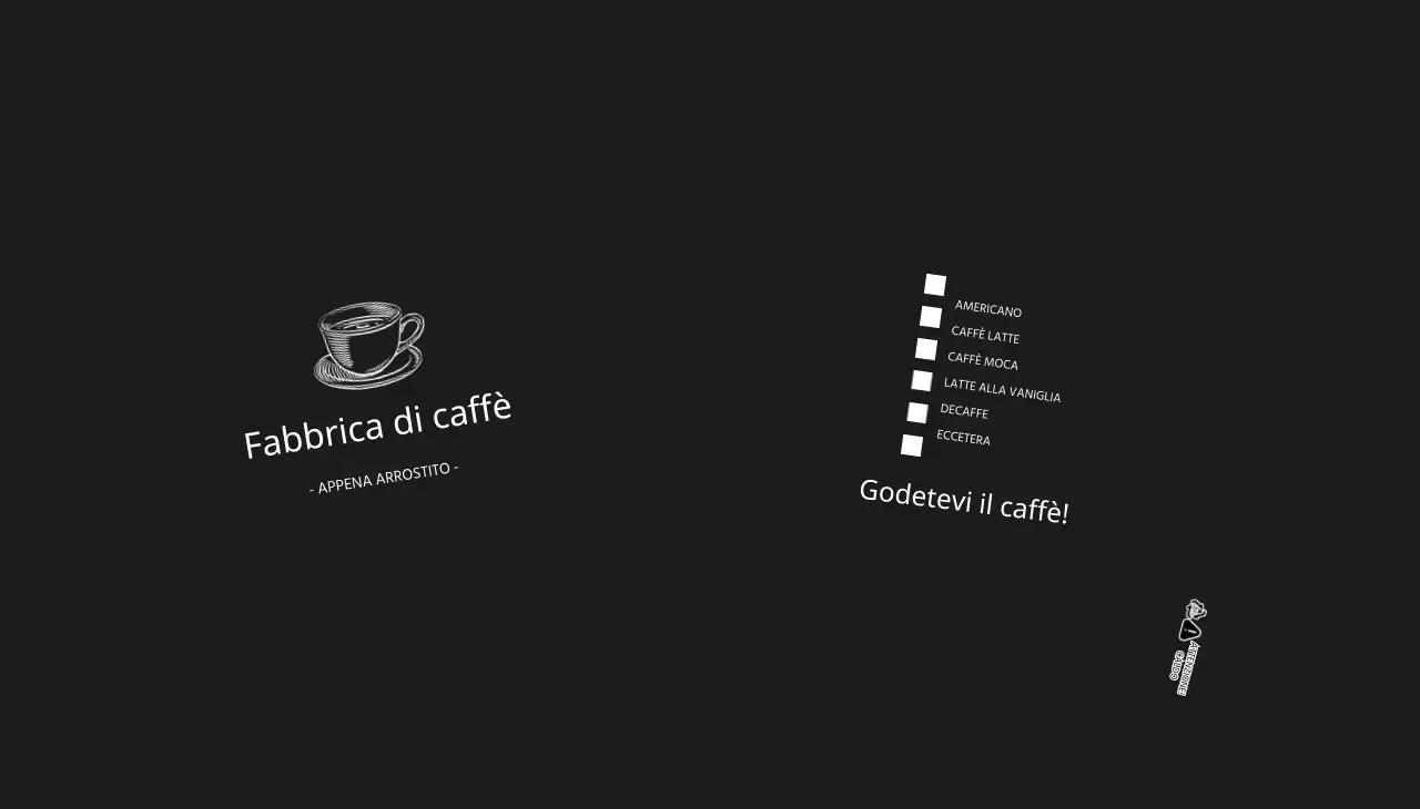 Caffè nero semplice illustrazione