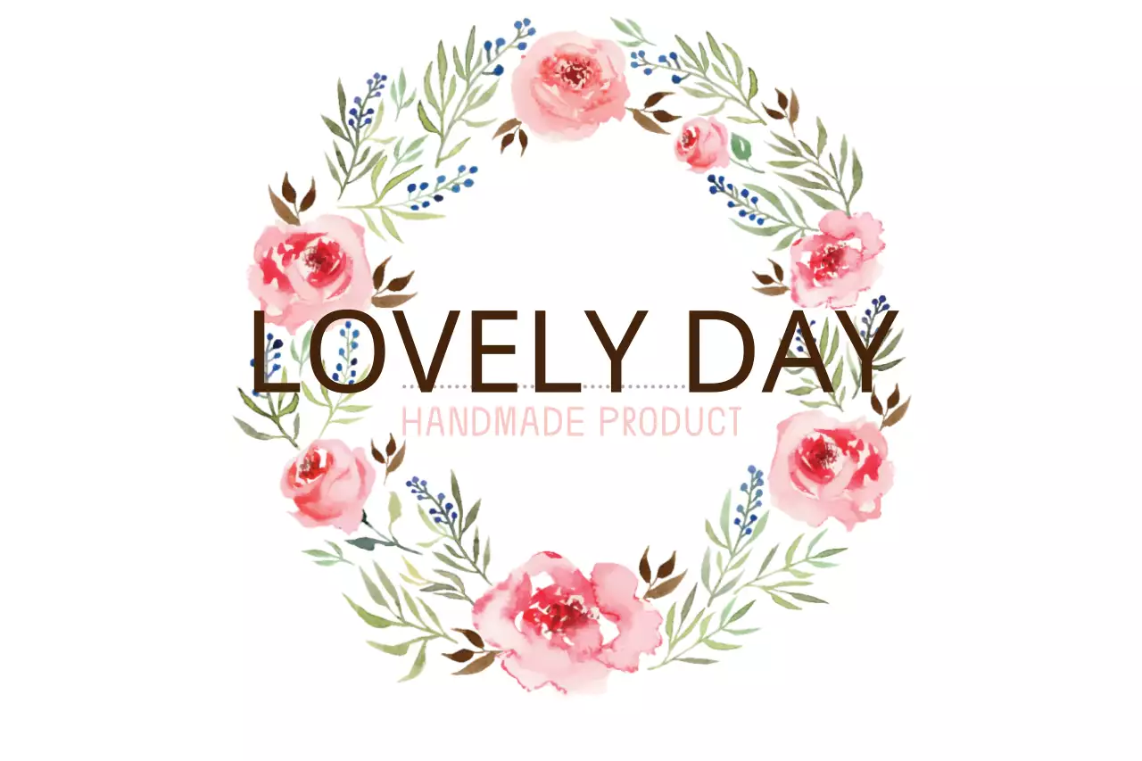 Pink Floral Handmade Product Advertisement Banner