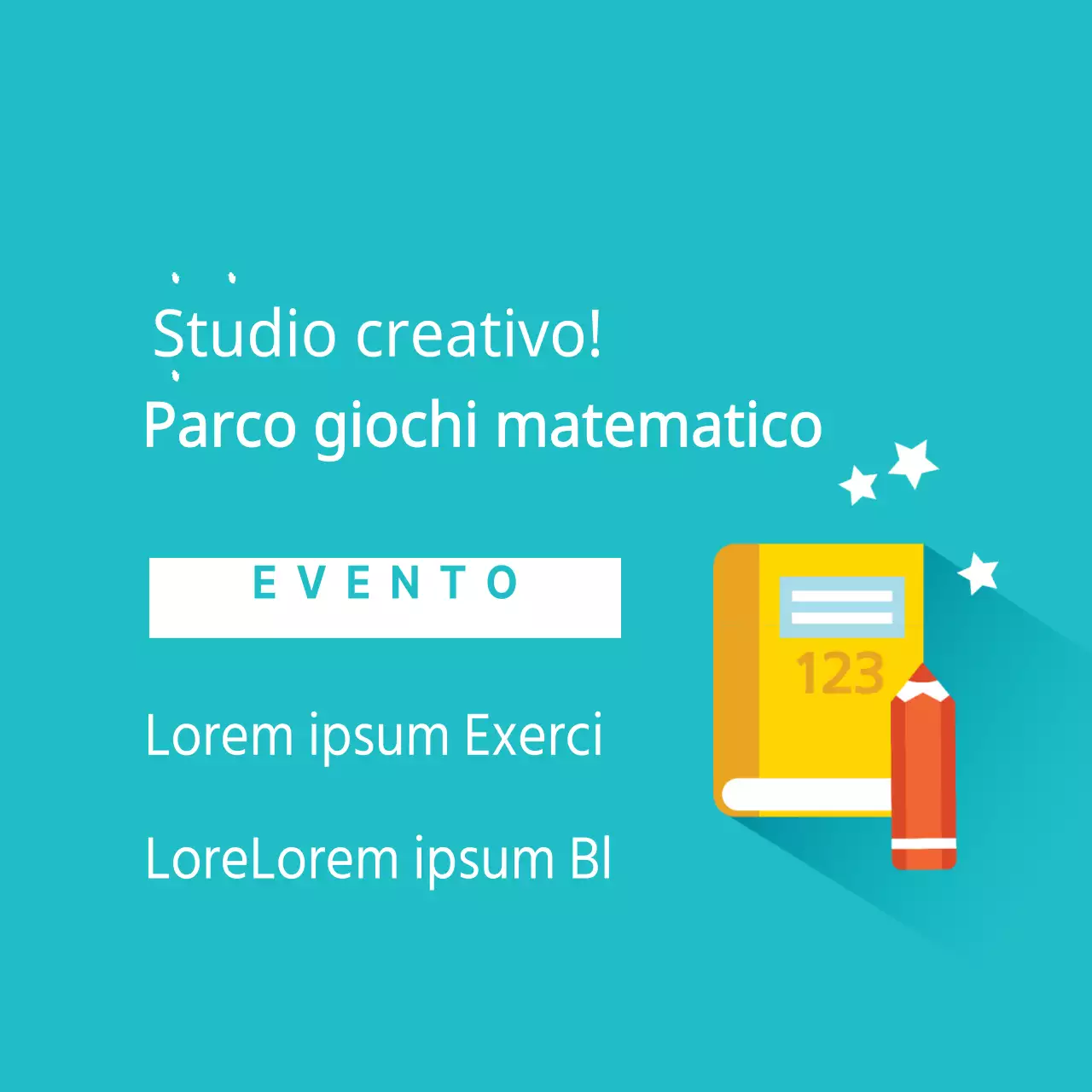 Studio della creatività!