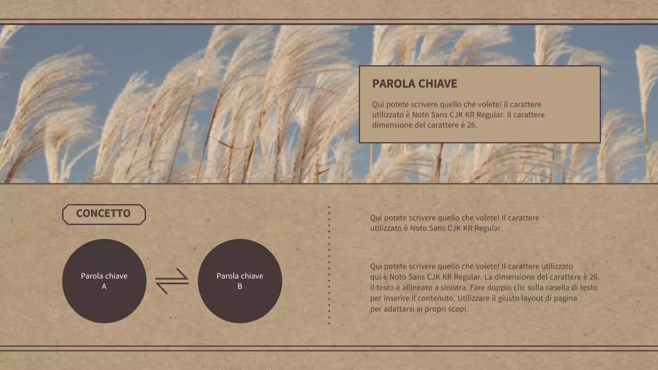 Tema di portafoglio con un concetto retrò