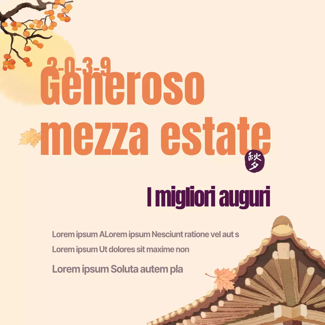 Un generoso infrasettimanale