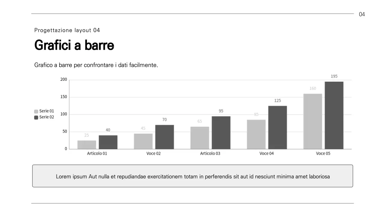 Un semplice rapporto di lavoro in bianco e nero
