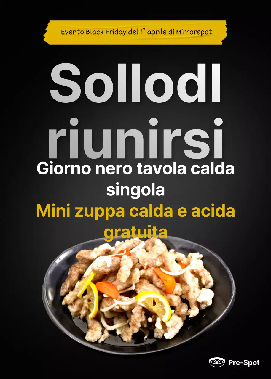 Black Day cinese il 1° aprile presso Black Concept