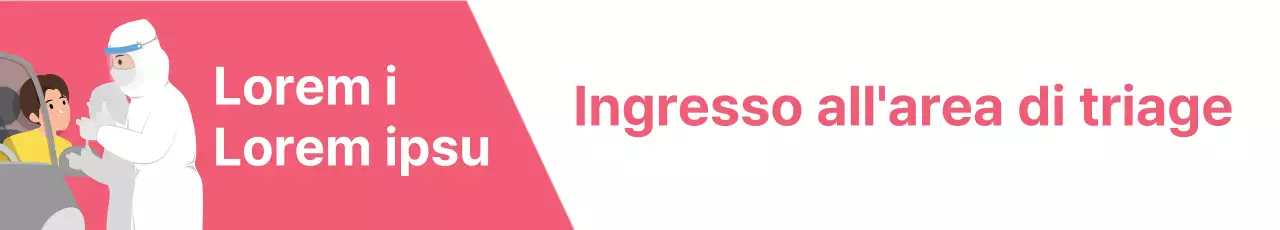 Illustrazione rosa Guida al test di Corona