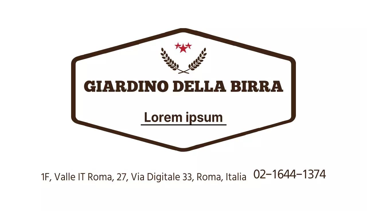 Negozio internazionale di birra