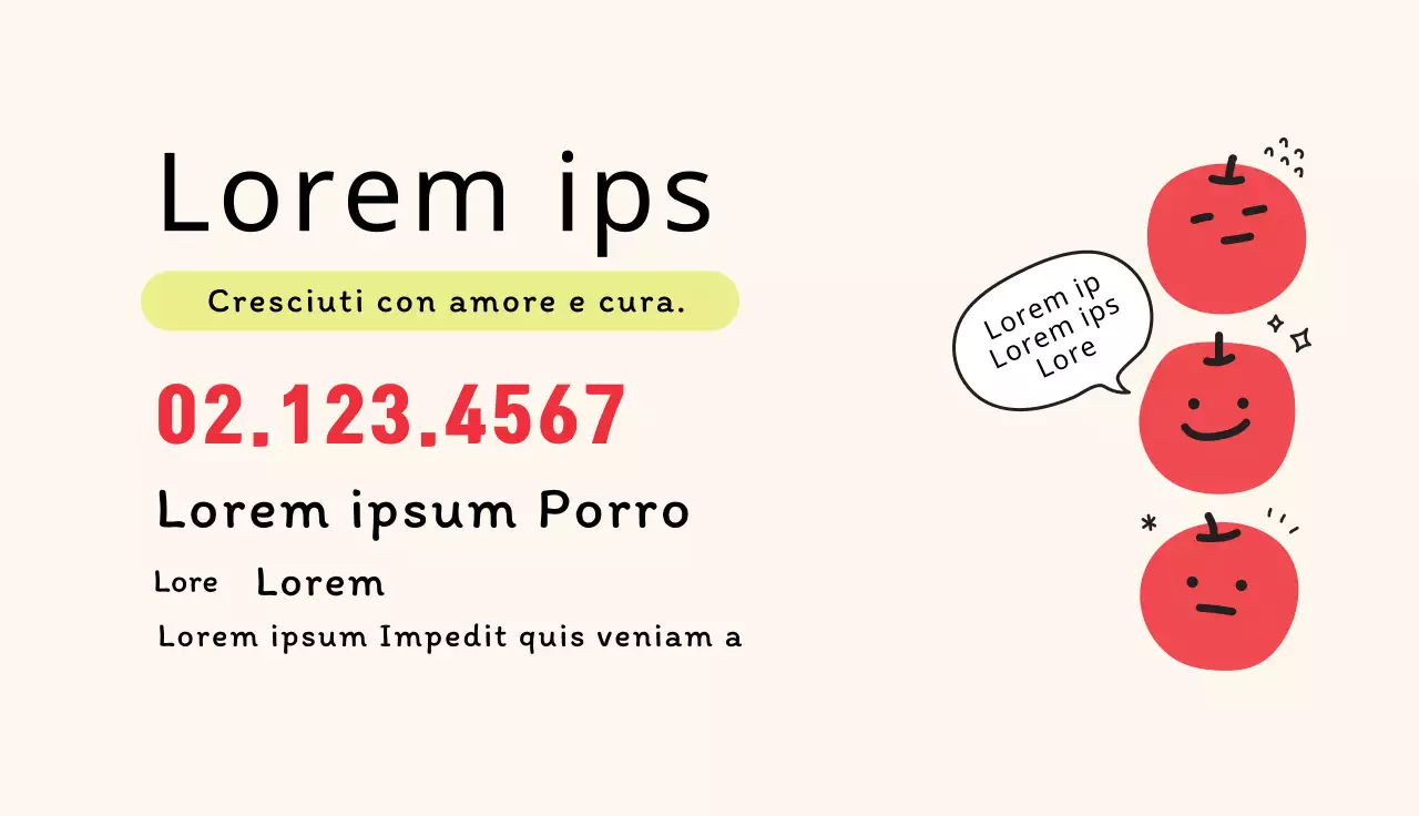 Verde illustrazione fattoria di mele carino