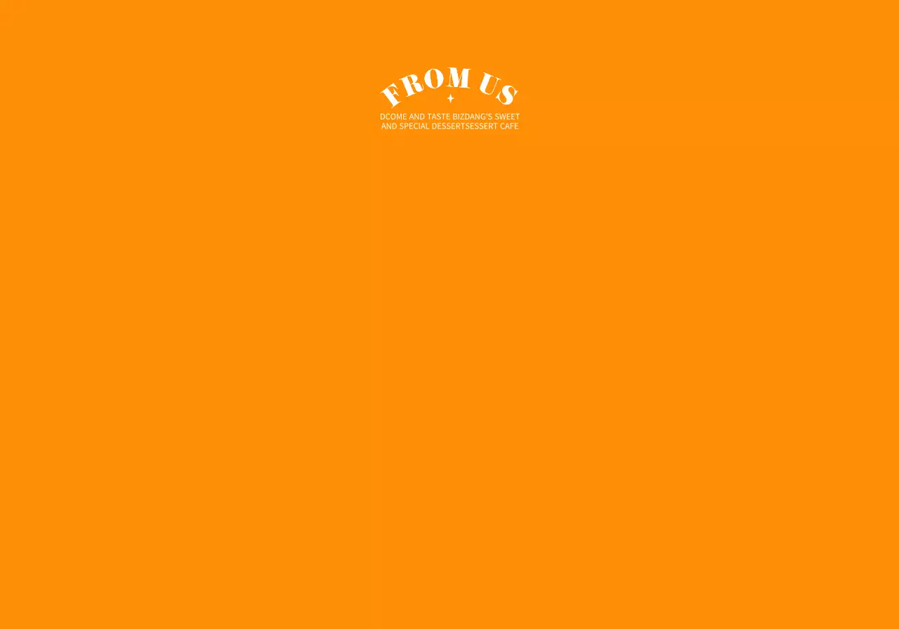 Cute rounded dessert illustration pattern in different colors Combination style for personalized goods