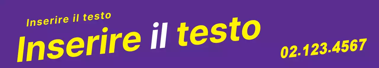 Ingresso di testo_Striscione del marciapiede