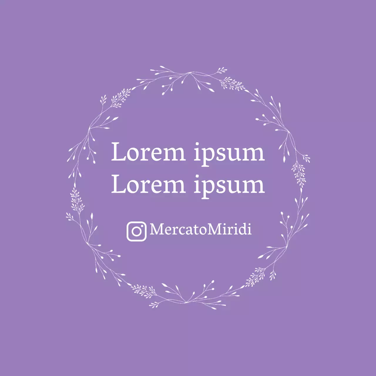 Etichette sentimentali illustrate viola