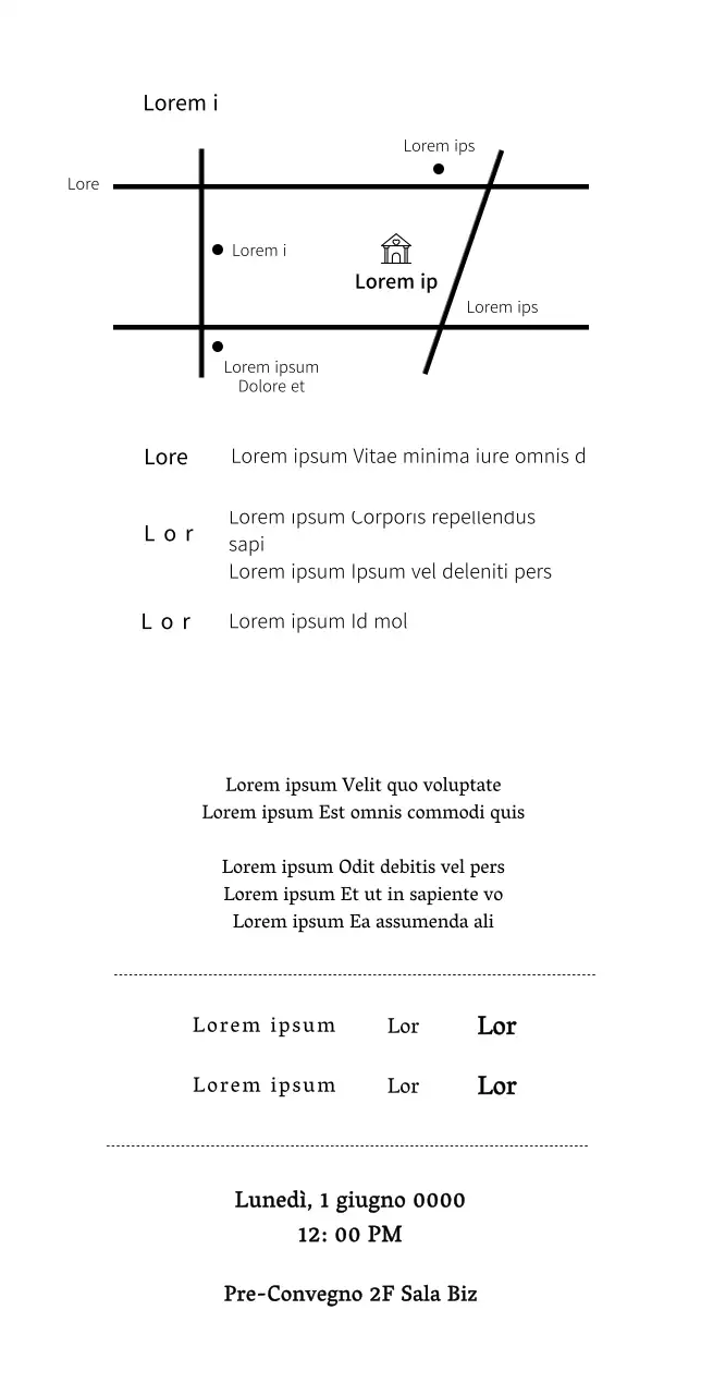 Partecipazione di nozze di forma semicircolare su base bianco-nera