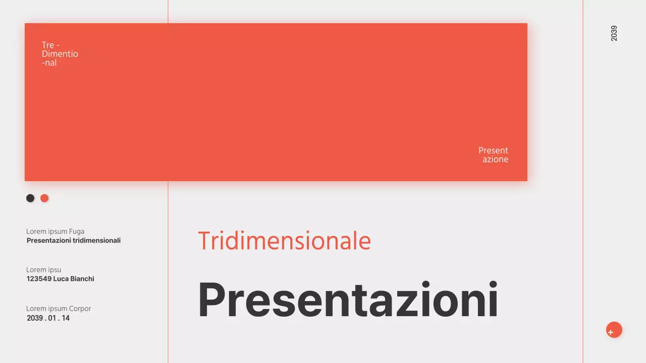 Presentazioni tridimensionali