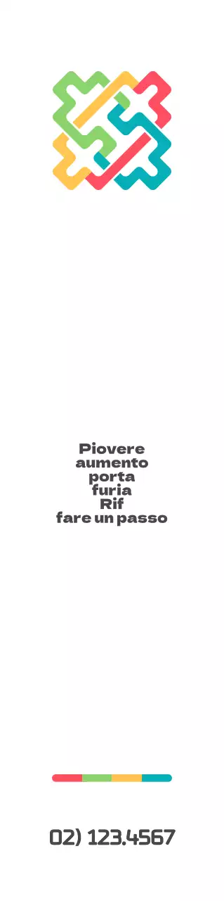 Glifi e simboli coreani tradizionali colorati stile logo Fondazione culturale promozione e vendita