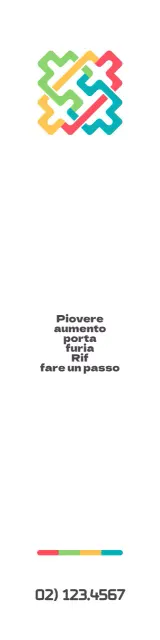 Glifi e simboli coreani tradizionali colorati stile logo Fondazione culturale promozione e vendita