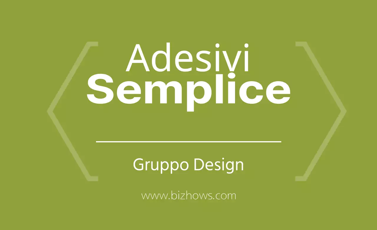 Adesivo SEMPLICE