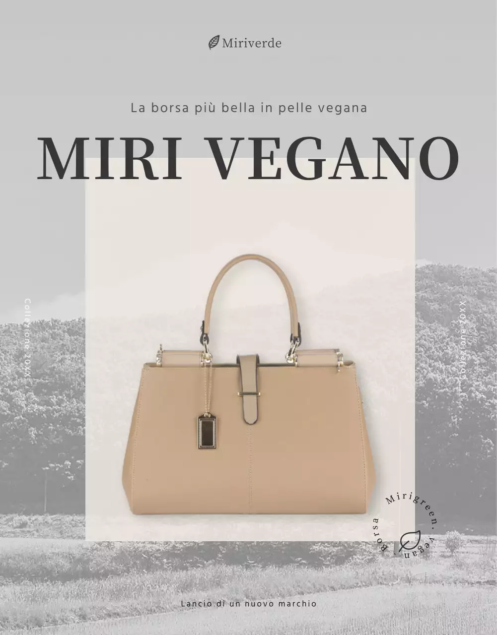 Una borsa vegana sentimentale in morbido avorio Per saperne di più