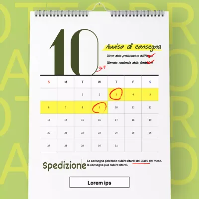 Chiusure del calendario