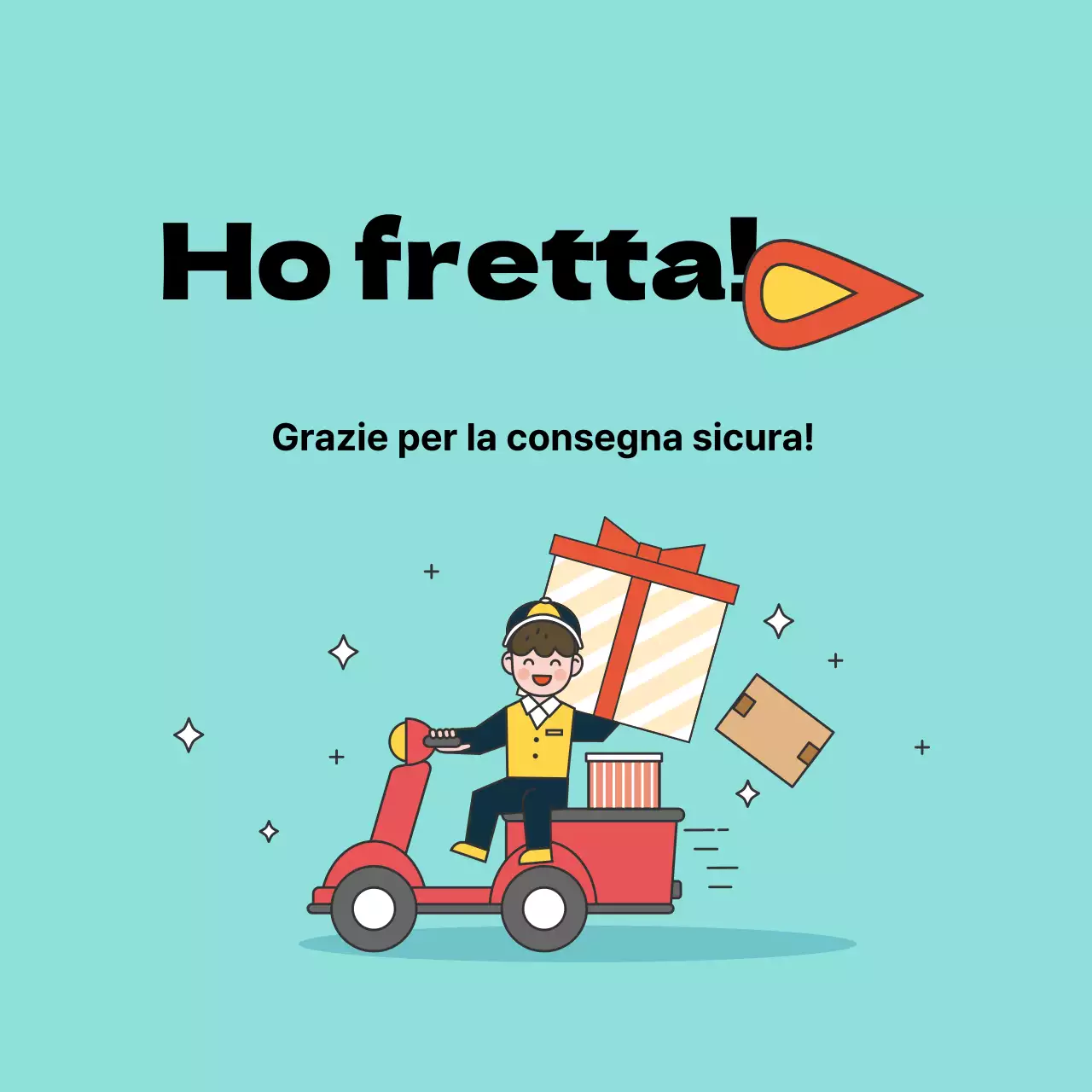 Adesivi per la spedizione rapida