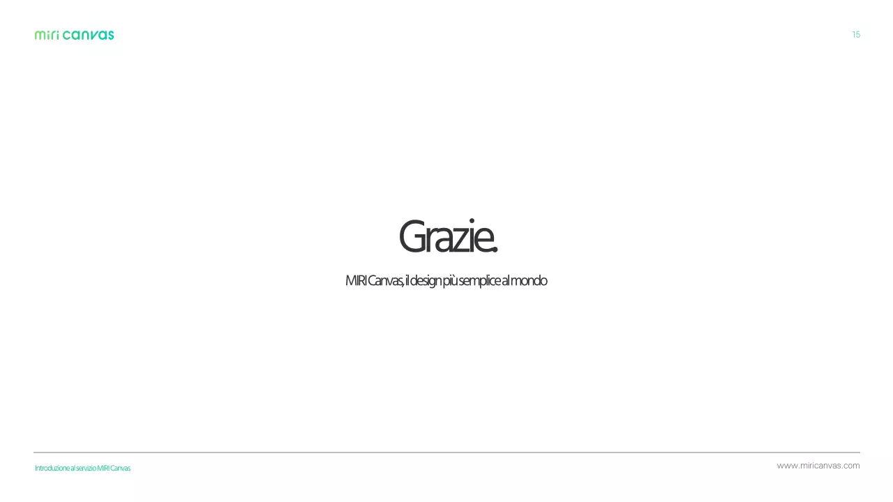 Profilo aziendale semplice