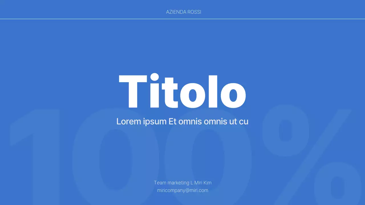 Il semplice piano di marketing di Blue, efficace al 100%